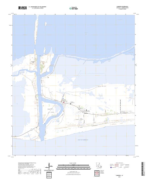 Cameron topographic map thumbnail