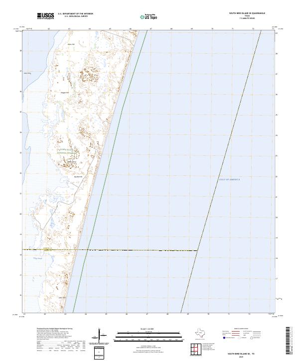 South Bird Island SE 2025 topographic map thumbnail