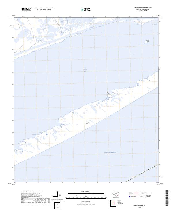 Dressing Point 2025 topographic map thumbnail