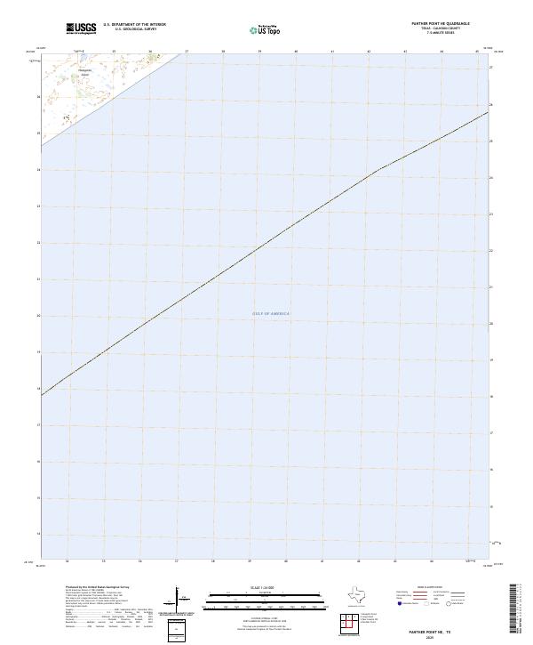 Panther Point NE 2025 topographic map thumbnail