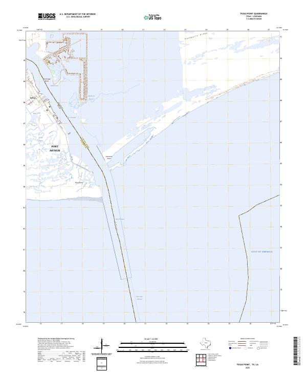 Texas Point 2025 topographic map thumbnail