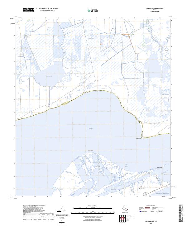 Frozen Point 2025 topographic map thumbnail