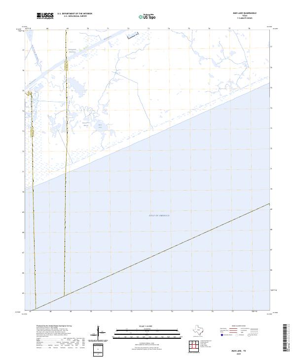 Mud Lake 2025 topographic map thumbnail