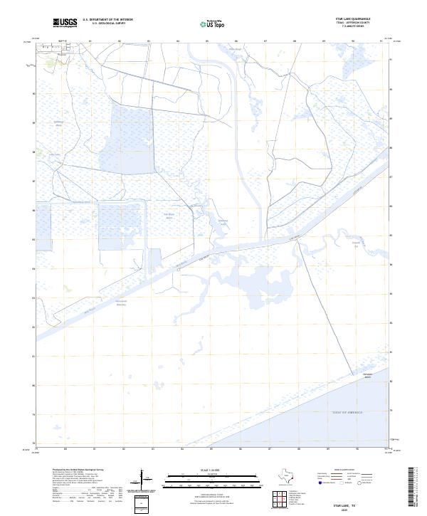 Star Lake 2025 topographic map thumbnail