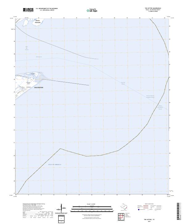 The Jetties 2025 topographic map thumbnail