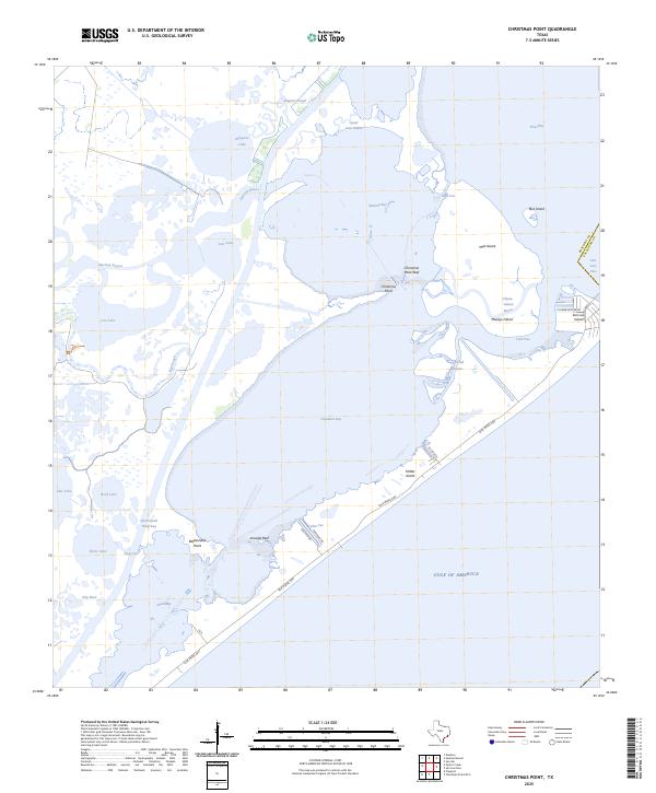Christmas Point topographic map thumbnail