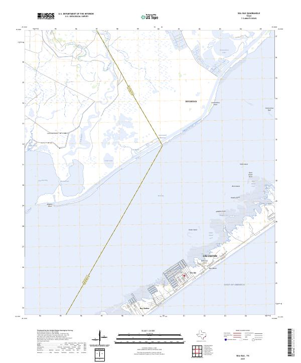 Sea Isle 2025 topographic map thumbnail