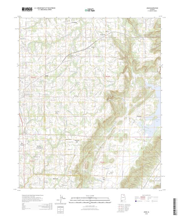 Arab topographic map thumbnail