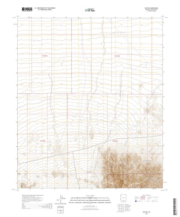 Pan Tak topographic map thumbnail