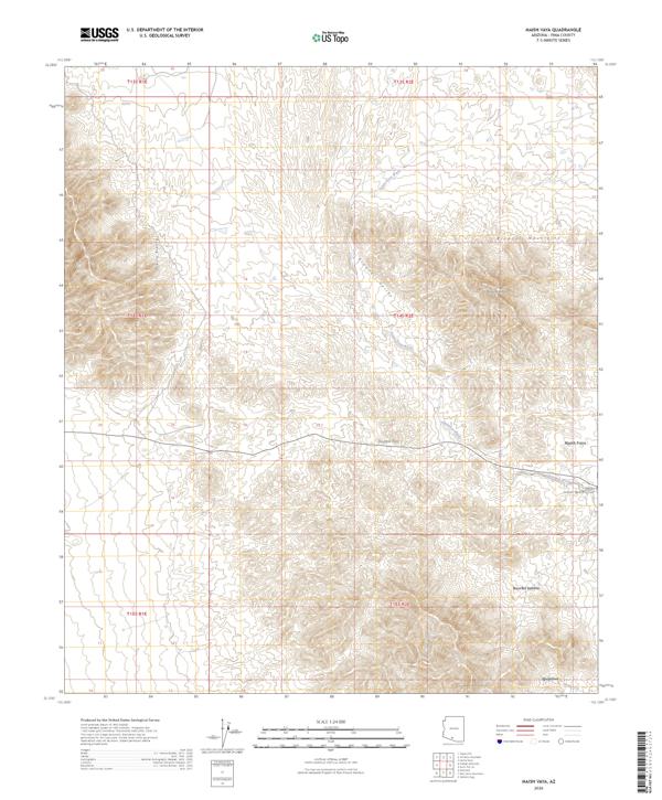 Maish Vaya topographic map thumbnail