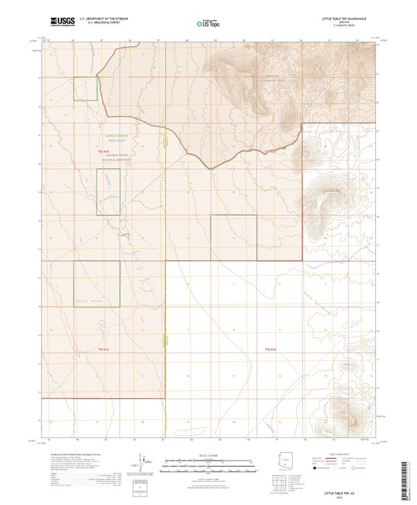 Little Table Top topographic map thumbnail