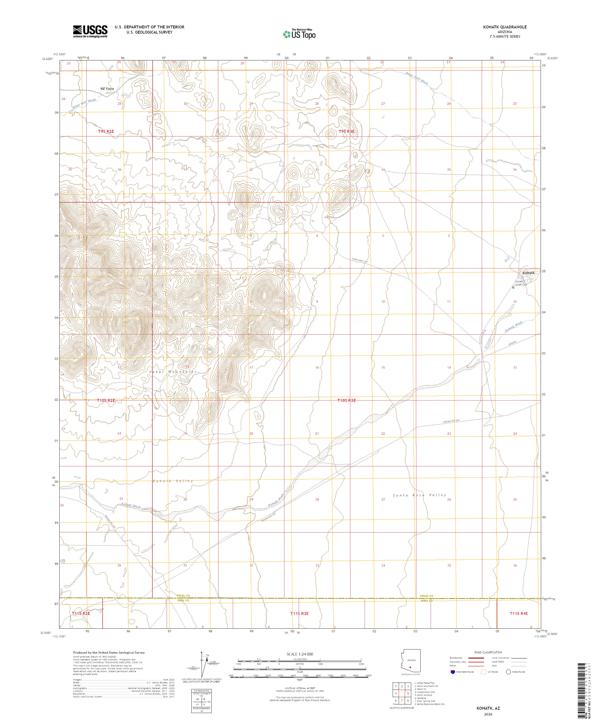 Kohatk topographic map thumbnail