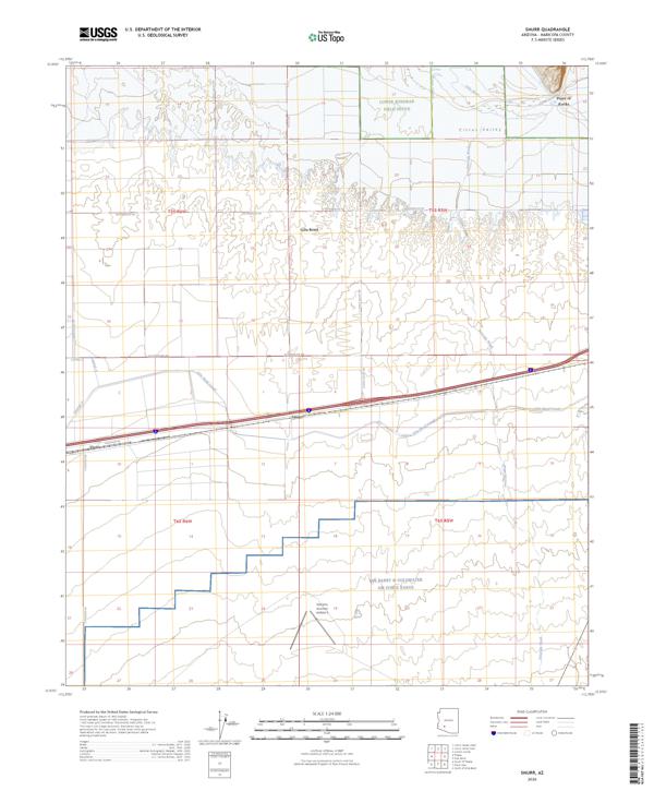 Smurr 2026 topographic map thumbnail