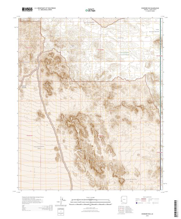Engesser Pass topographic map thumbnail