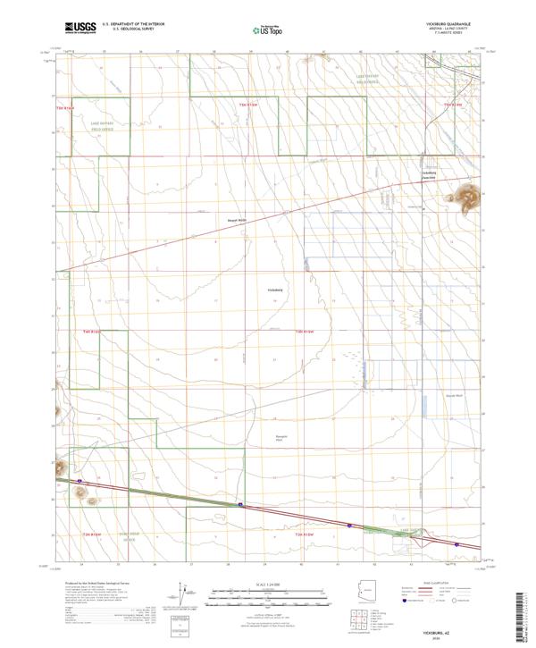Vicksburg 2026 topographic map thumbnail