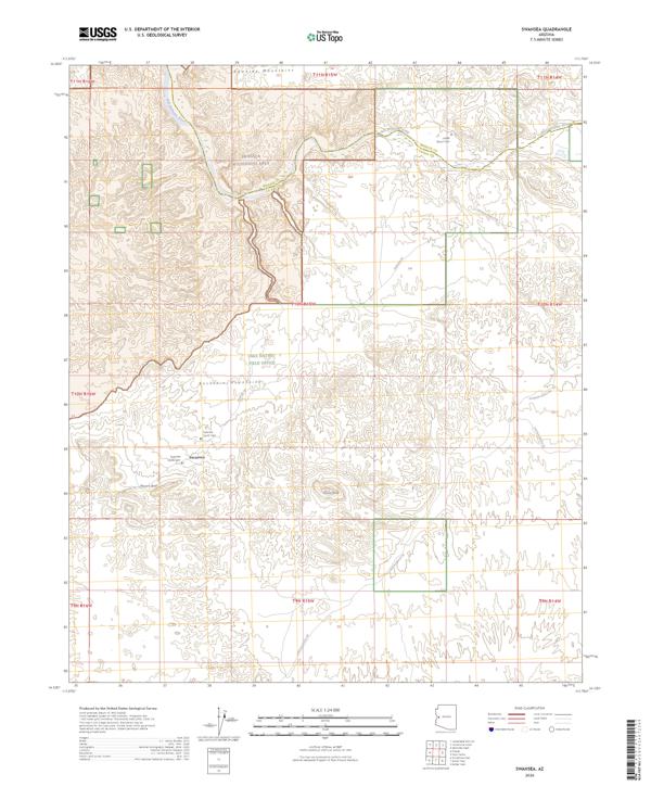 Swansea 2026 topographic map thumbnail