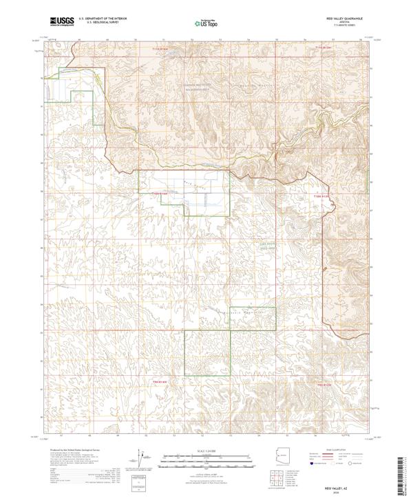 Reid Valley 2026 topographic map thumbnail