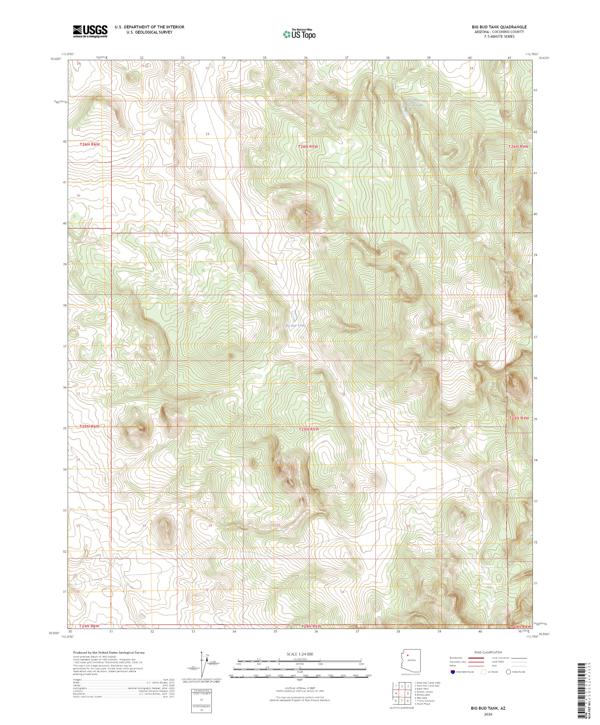 Big Bud Tank topographic map thumbnail