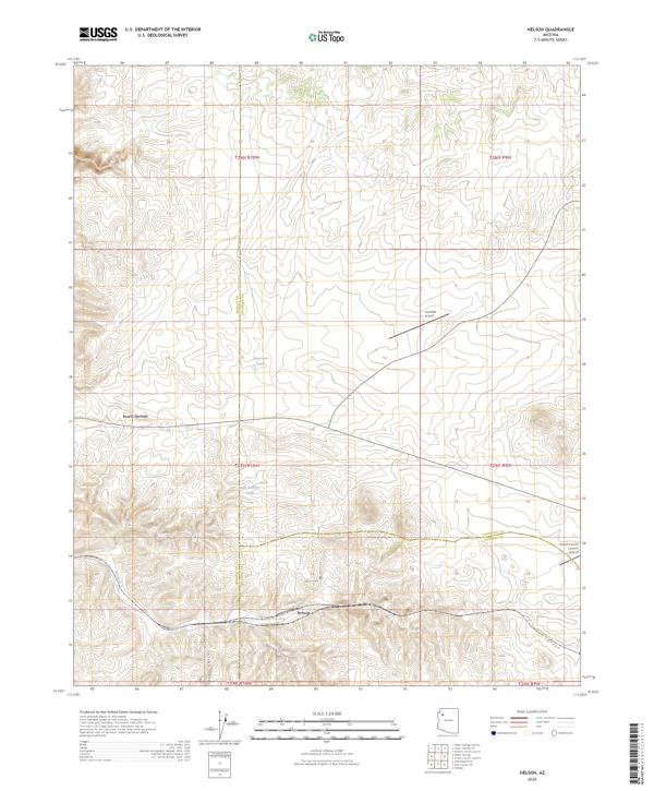 Nelson topographic map thumbnail
