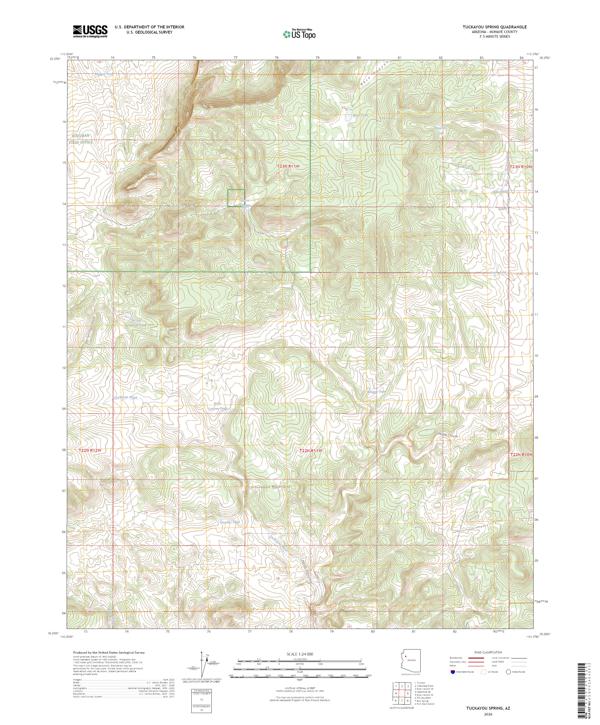 Tuckayou Spring 2026 topographic map thumbnail