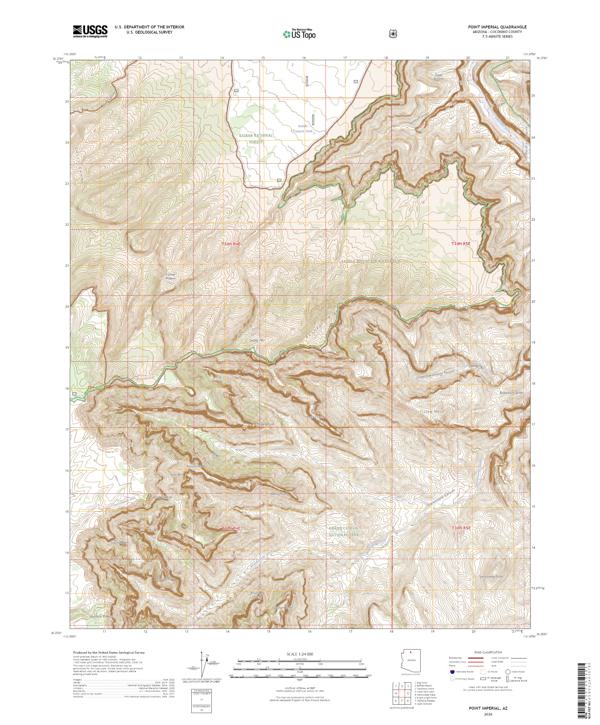 Point Imperial topographic map thumbnail