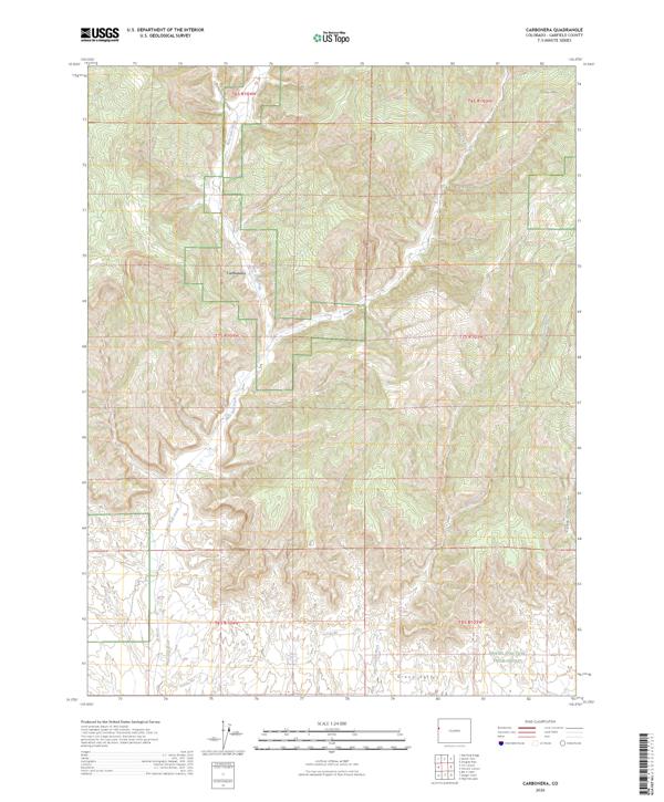 Carbonera topographic map thumbnail