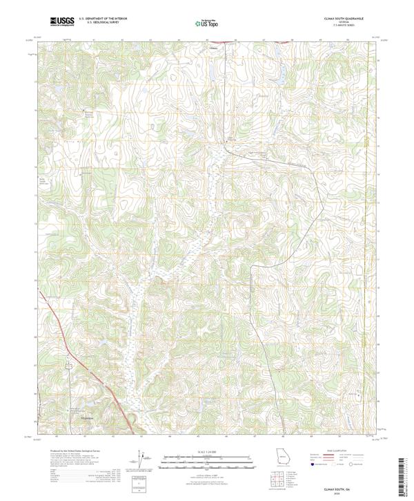 Climax South topographic map thumbnail