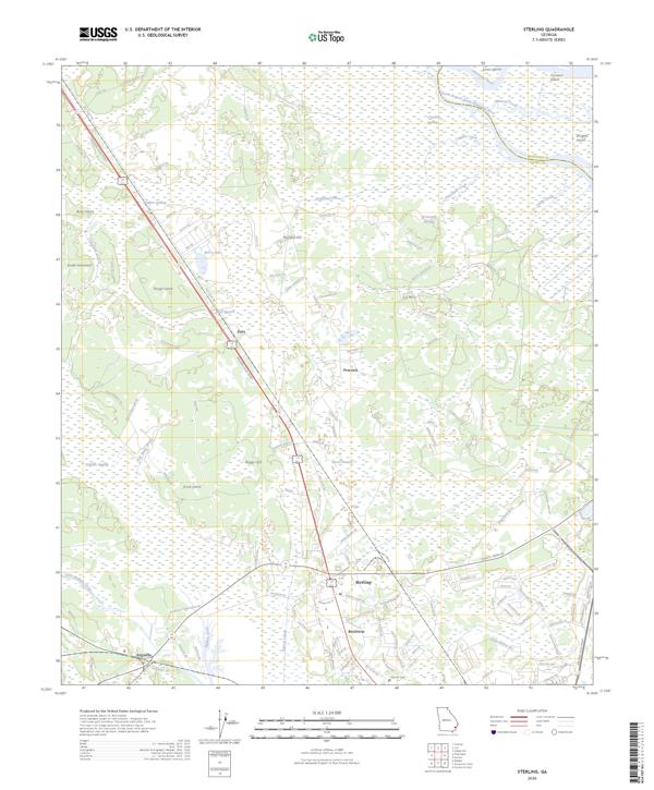 Sterling 2026 topographic map thumbnail