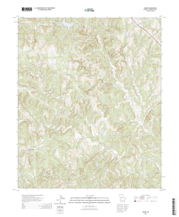 Smarr topographic map thumbnail