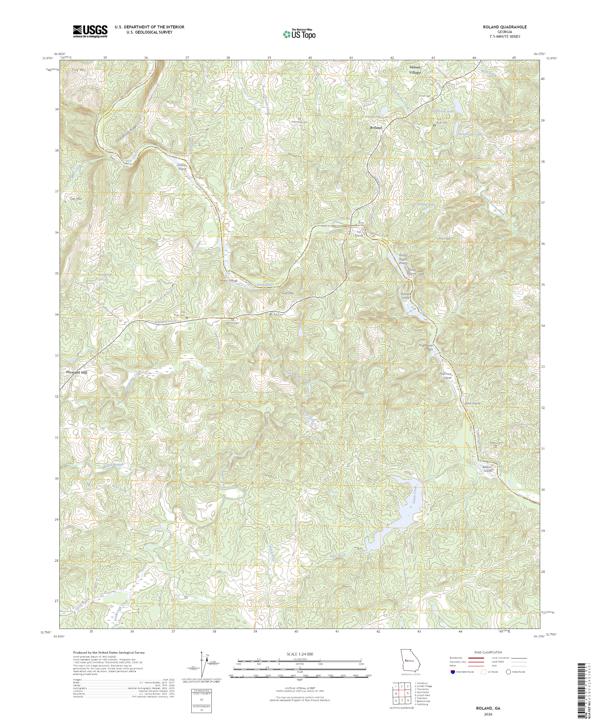 Roland 2026 topographic map thumbnail