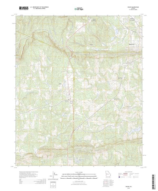 Shiloh 2026 topographic map thumbnail