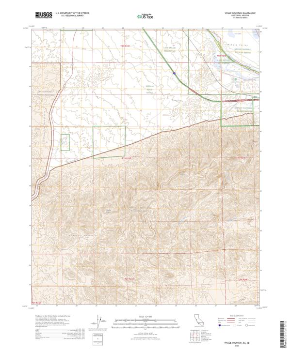 Whale Mountain 2026 topographic map thumbnail