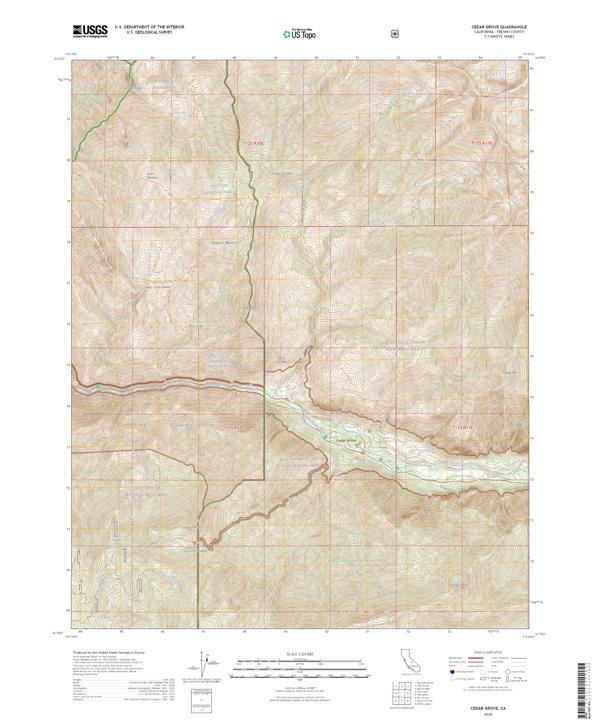Cedar Grove 2026 topographic map thumbnail