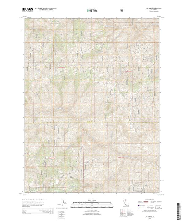 Log Spring 2026 topographic map thumbnail
